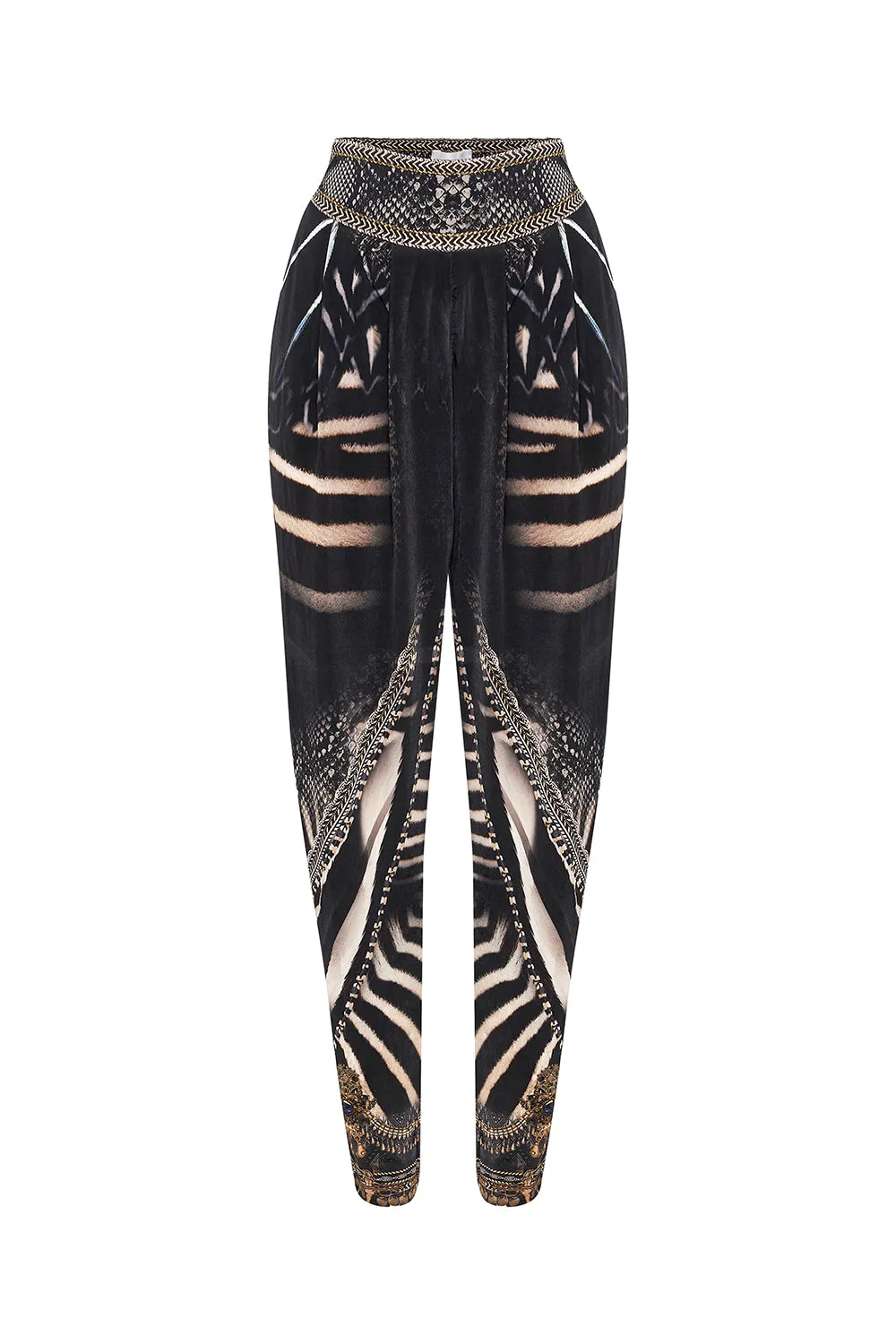 HAREM PANTS WITH FRONT PLEATS QUECHUA KING