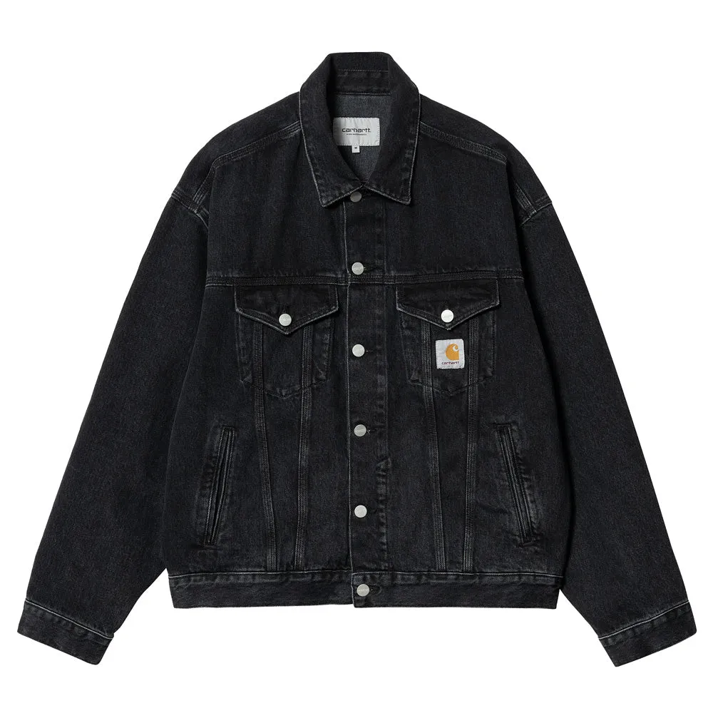 Helston Jacket | Black (stone washed)