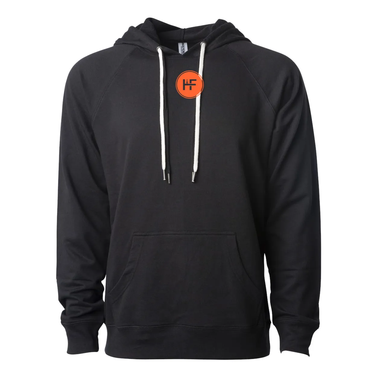 HF Icon Men's Lightweight Loopback Terry Hooded Sweatshirt