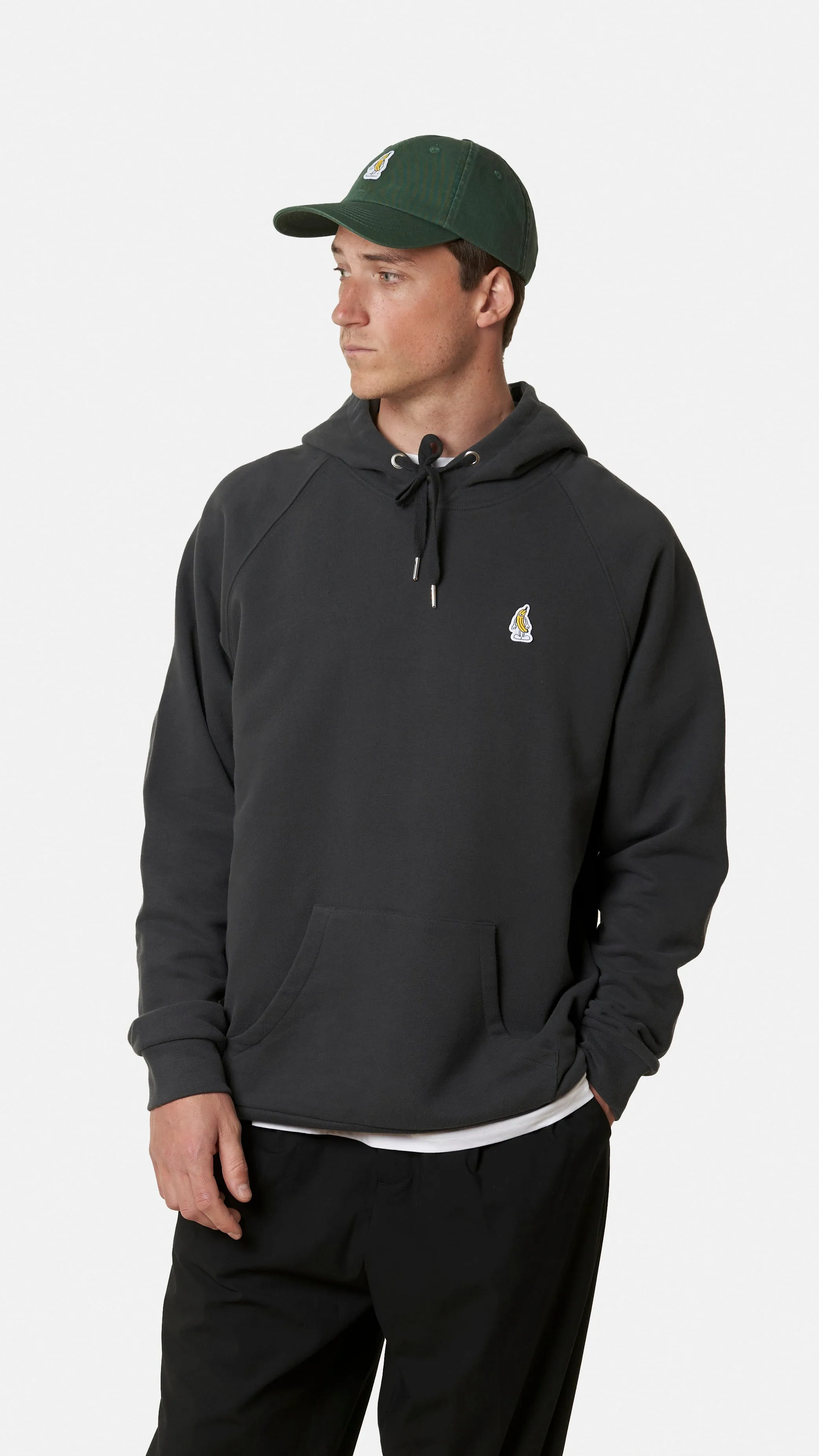 HOODIE BANANA ANTRACITA