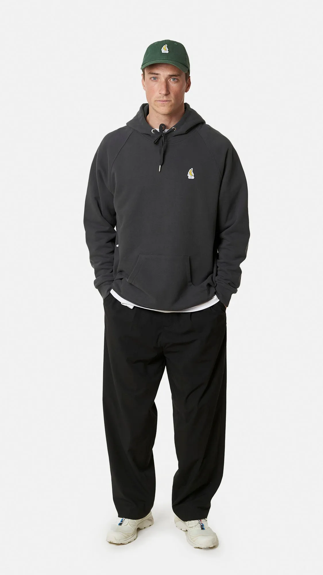 HOODIE BANANA ANTRACITA
