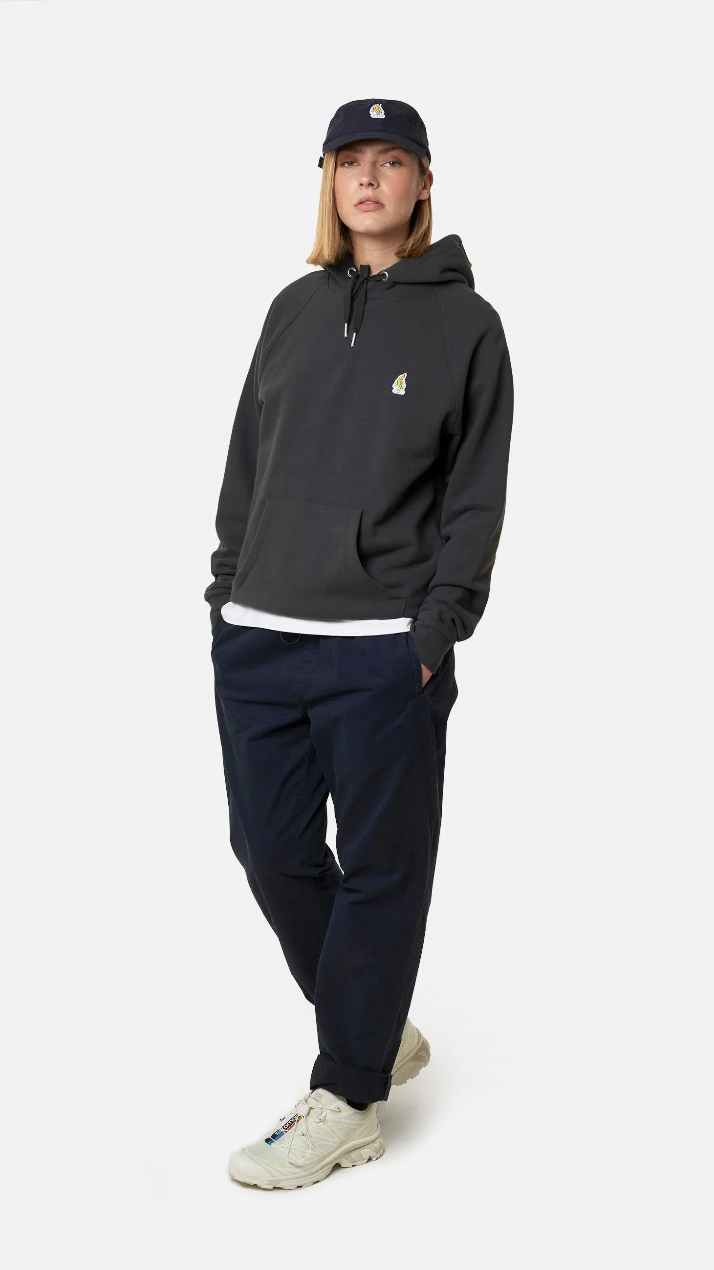 HOODIE BANANA ANTRACITA