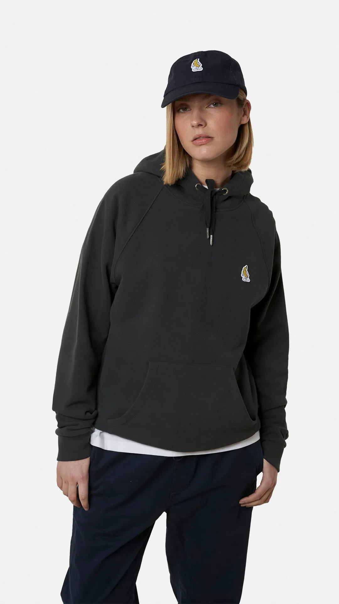 HOODIE BANANA ANTRACITA
