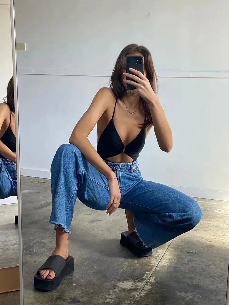 Jamie High Waisted Wide Leg Jeans - 4 Colors