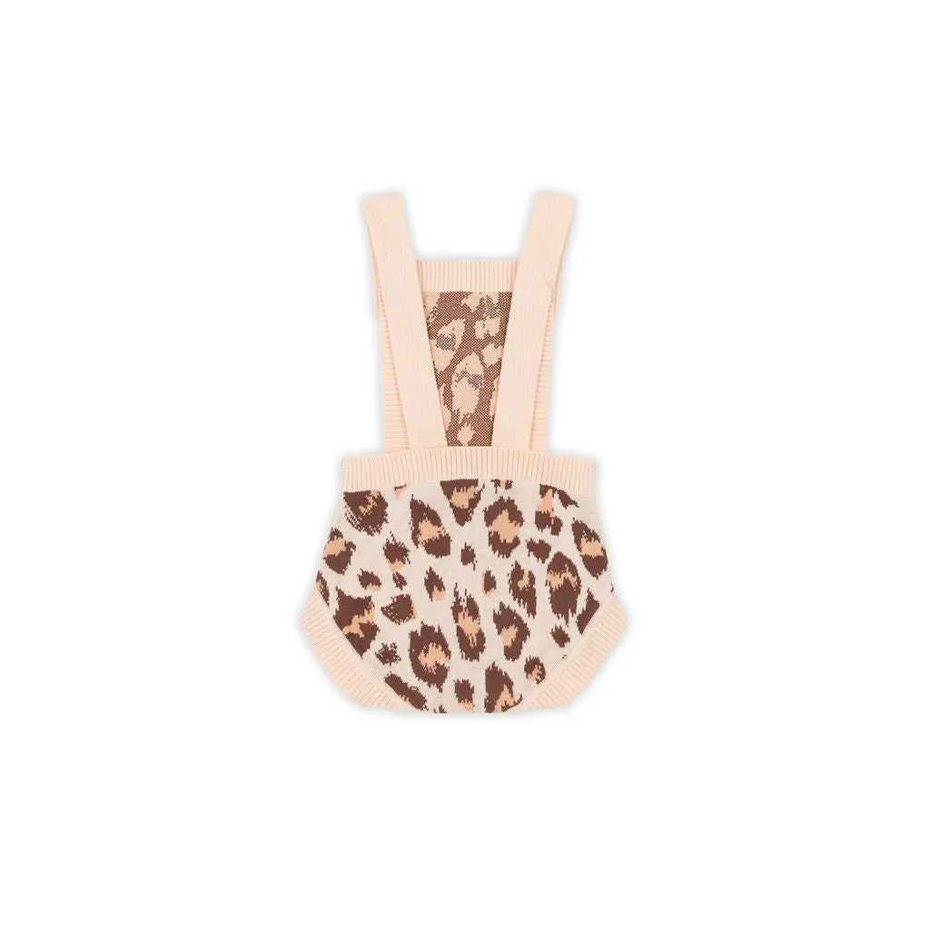 Kapow Kids Wilds Salmon Knit Romper