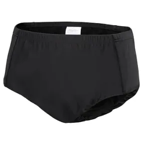 Kes-Vir Girl's Period Swim Briefs - Nero Black