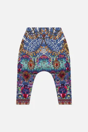 KIDS DROP CROTCH HAREM PANT 4-10 LUCKY CHARMS