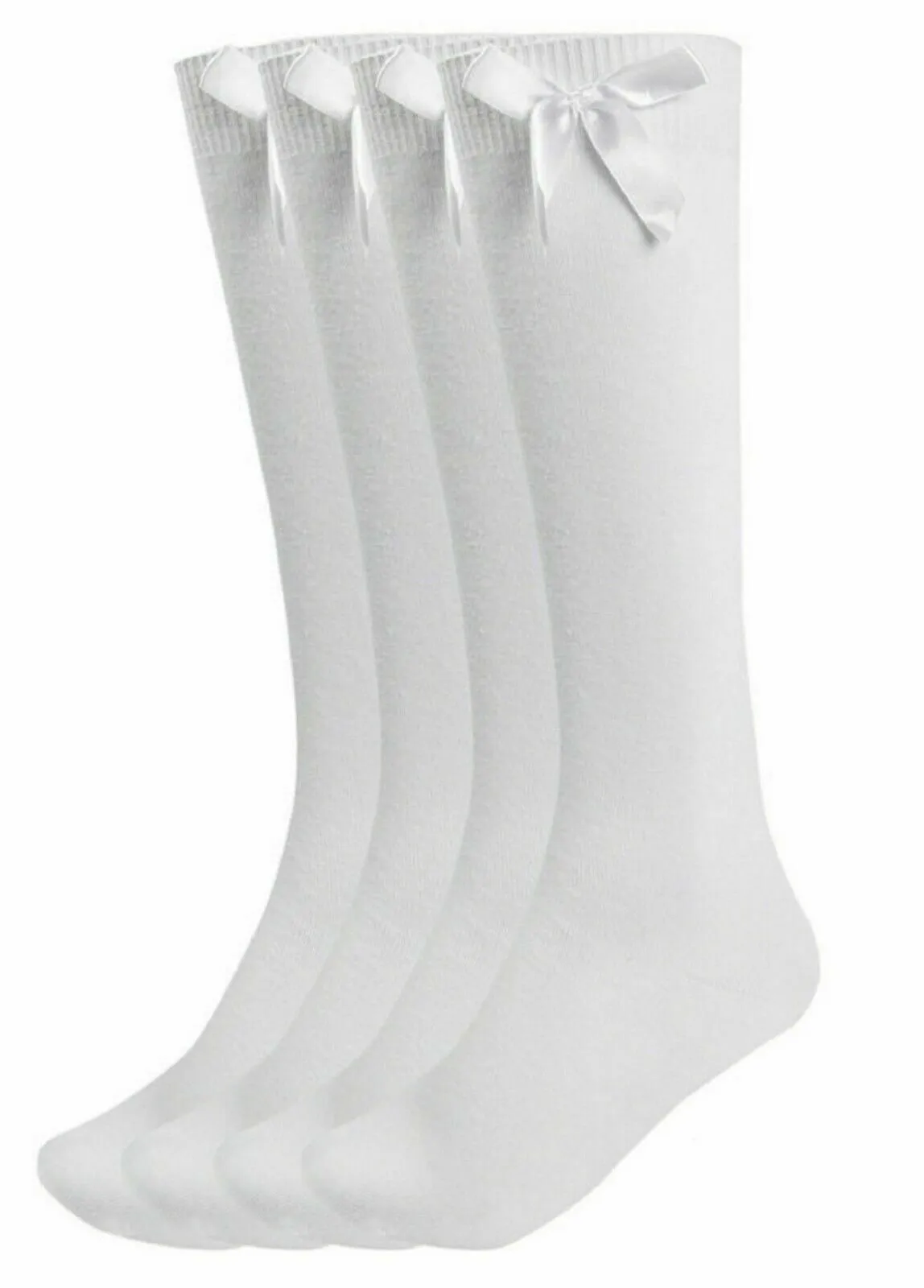 Knee High Bow Socks
