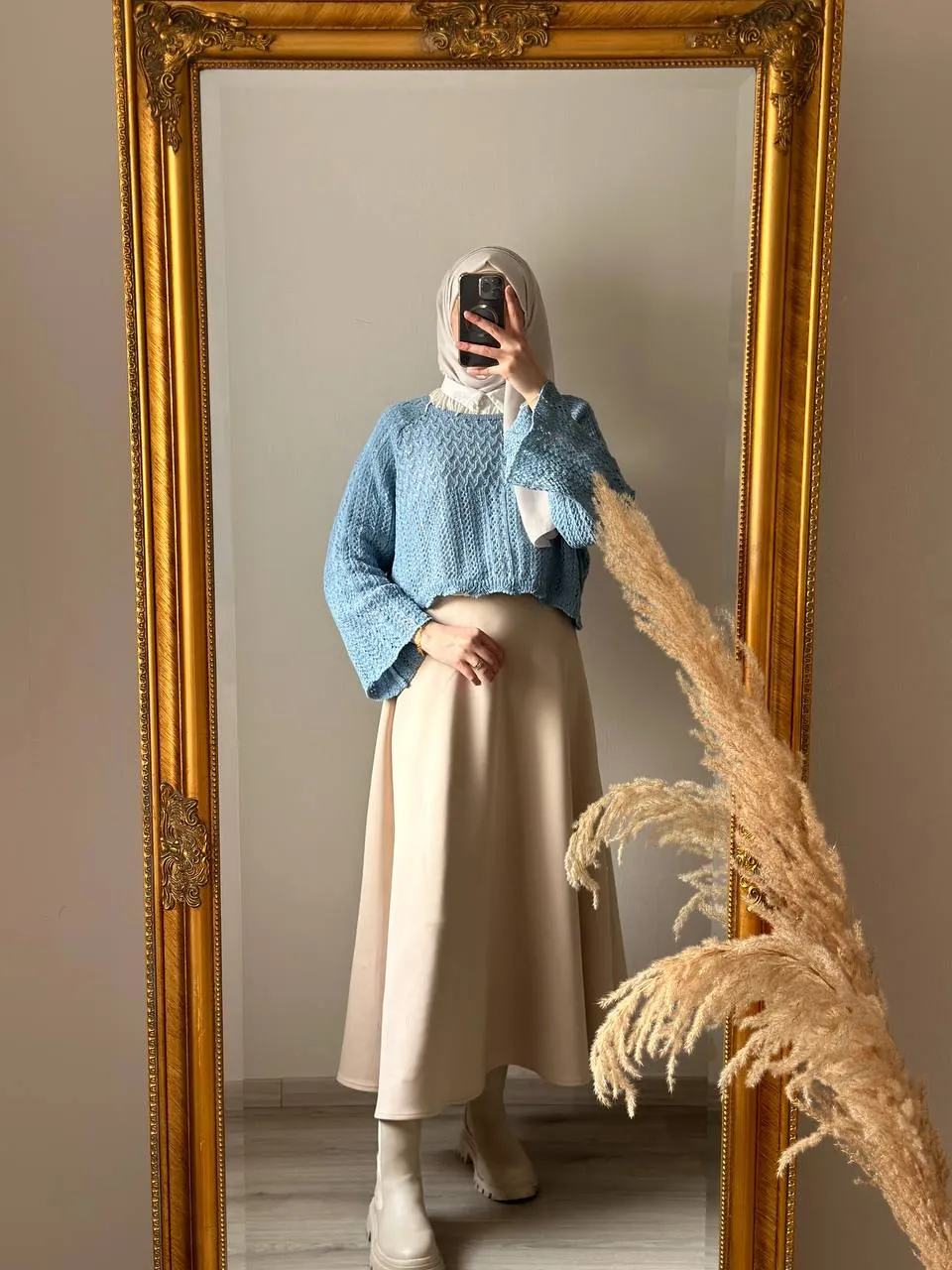 Knit Sweaters with Cropped Design