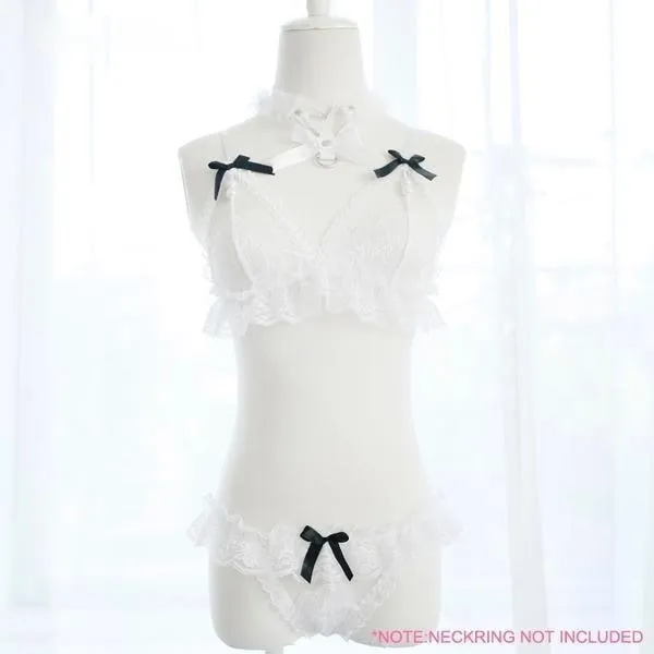 Lace Harness Lingerie Set
