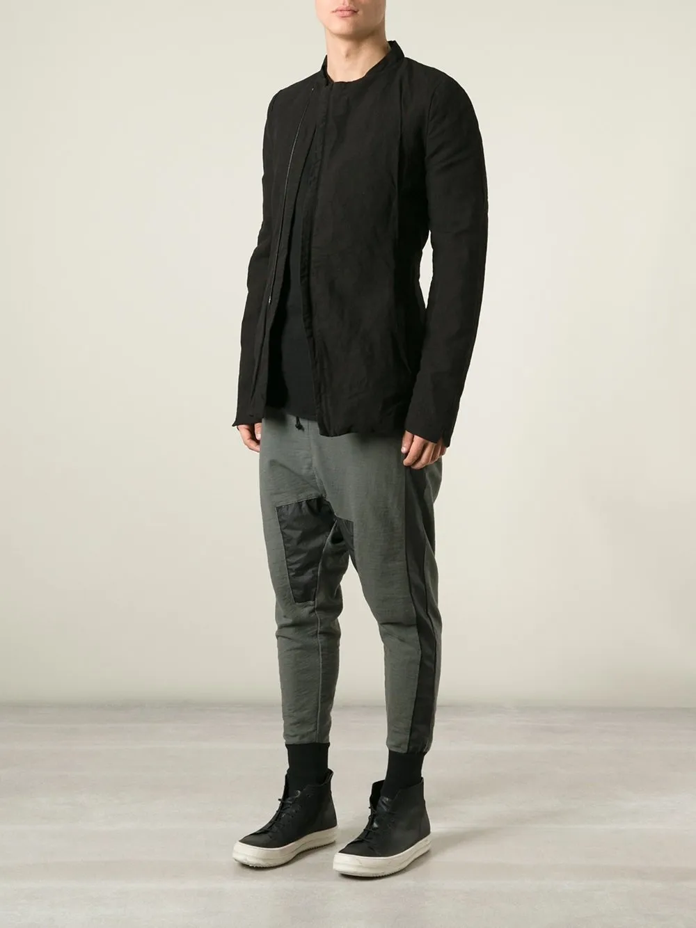 Linen Cotton Zip Jacket