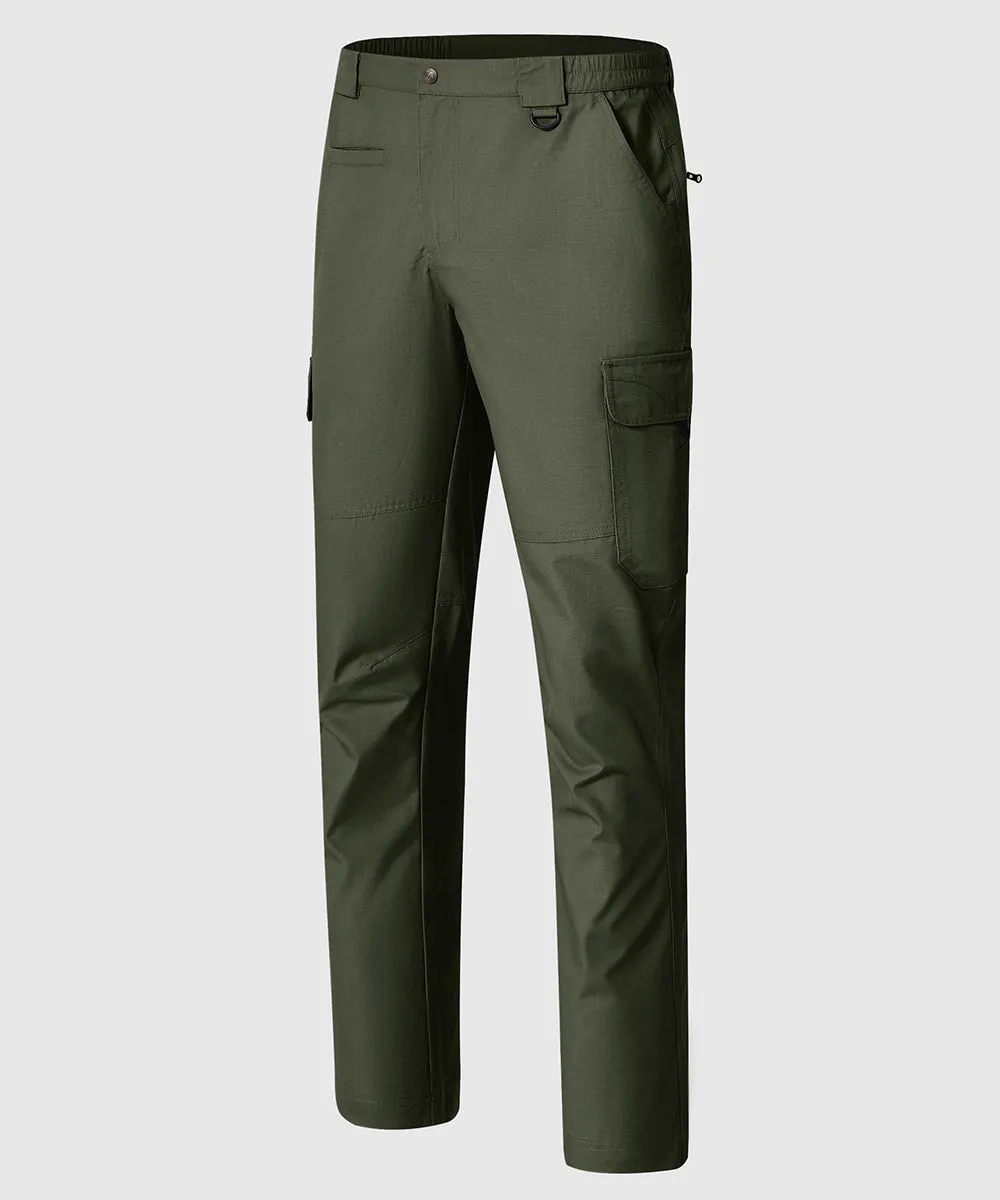 Men's Rip Stop Cargo Work Tactical Pants