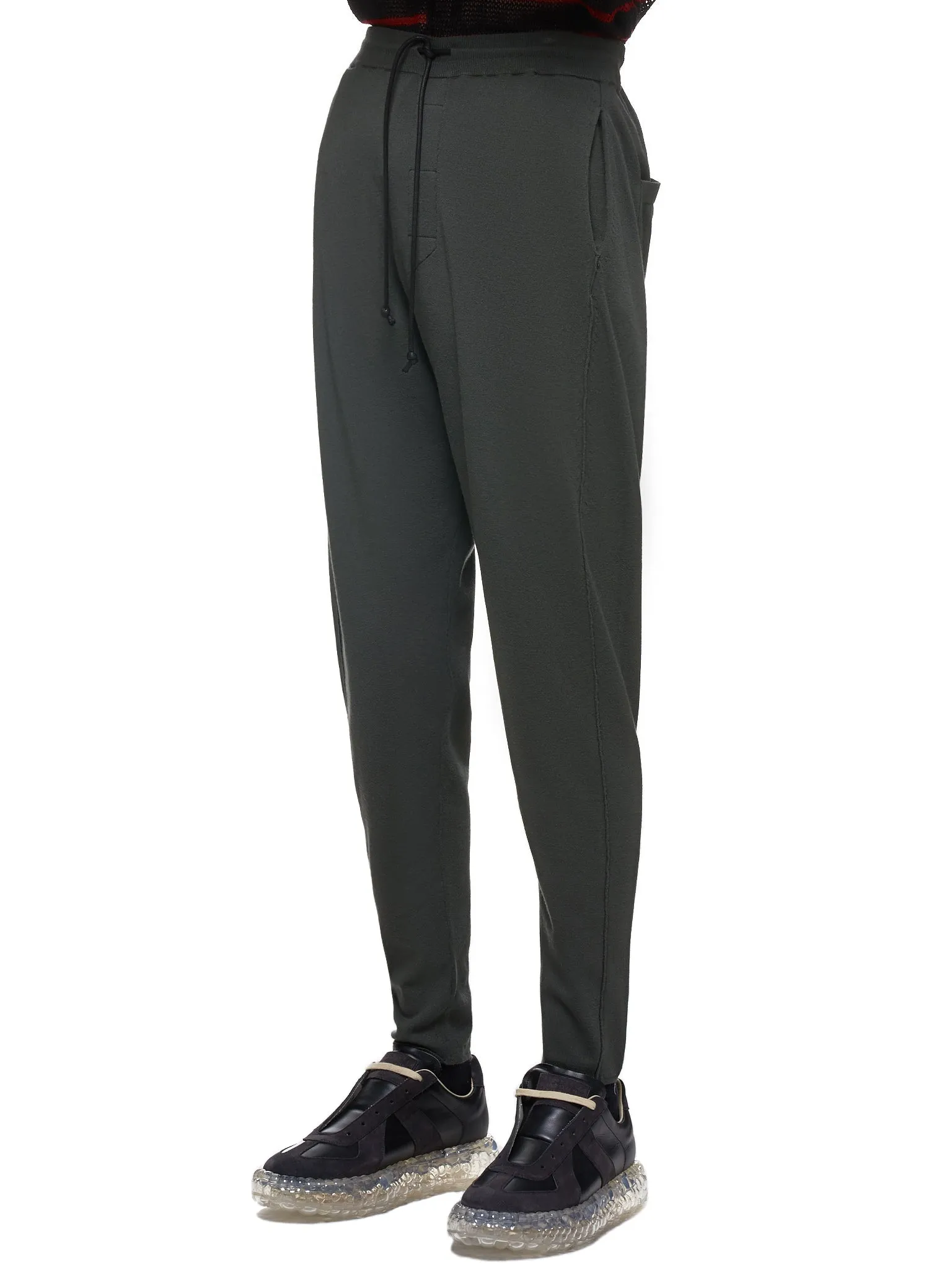 Military Drop Crotch Jogger (UK33-MILITARY-GREEN)