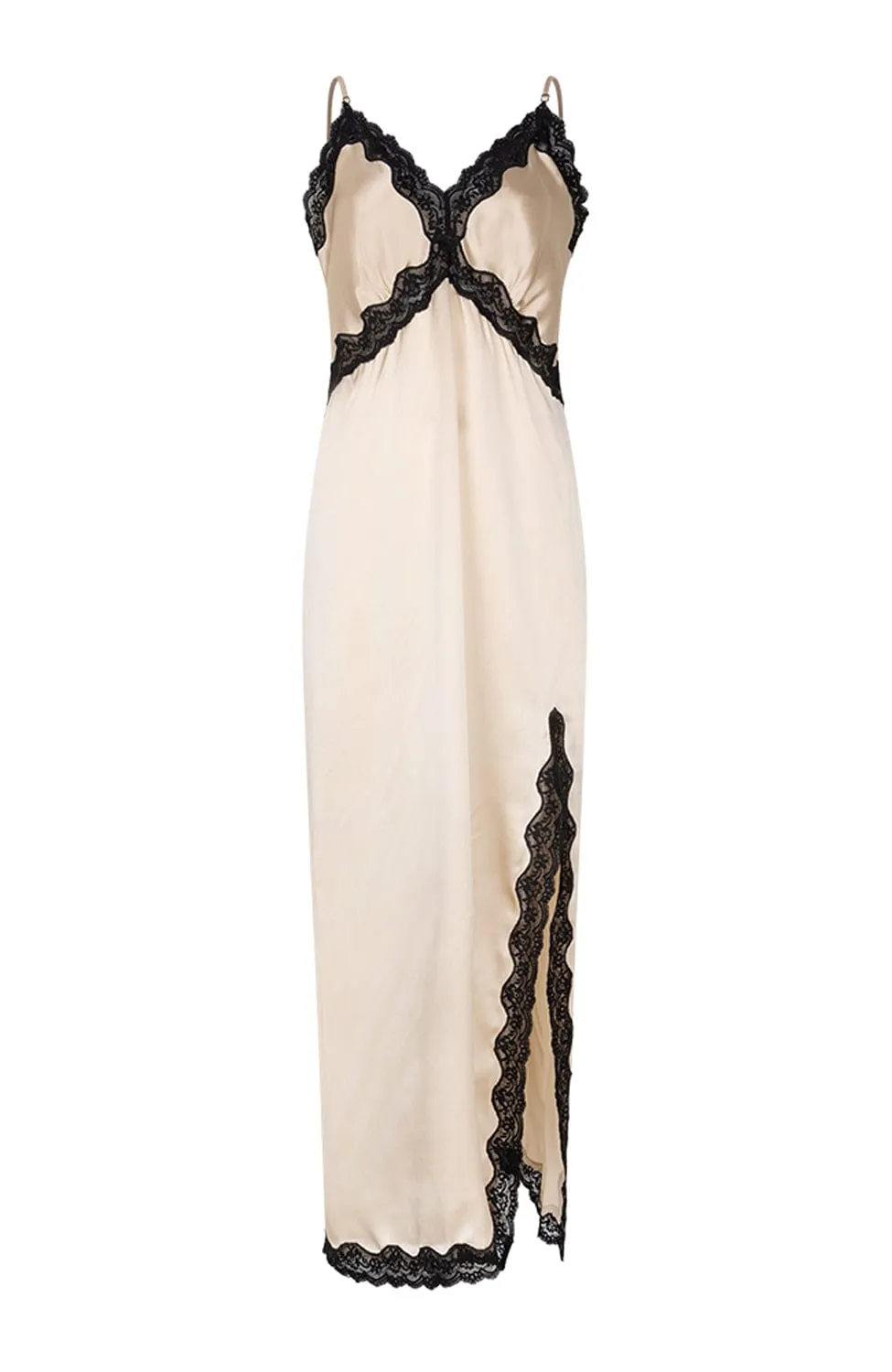 Mist Long Silk Dress