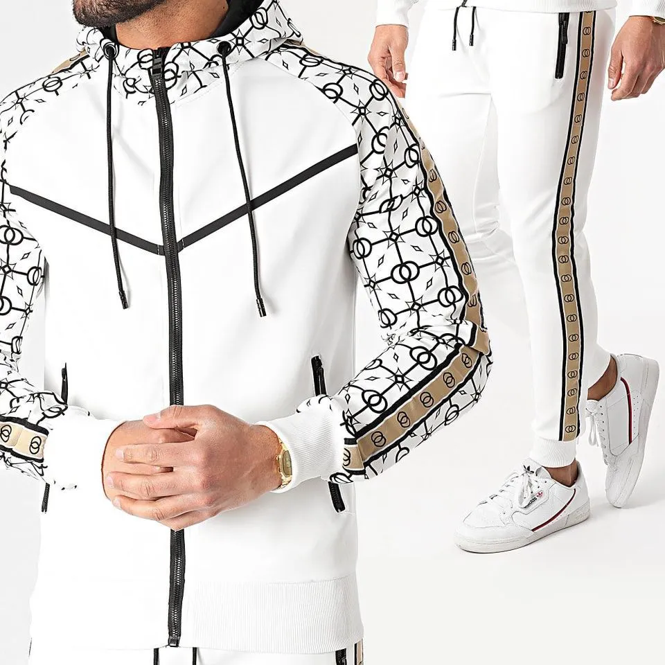 Moisture Wicking Hoodie Casual Pants Two-Piece Set