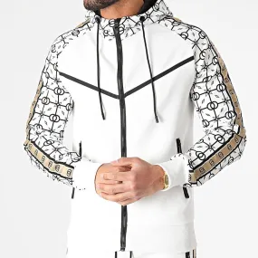 Moisture Wicking Hoodie Casual Pants Two-Piece Set