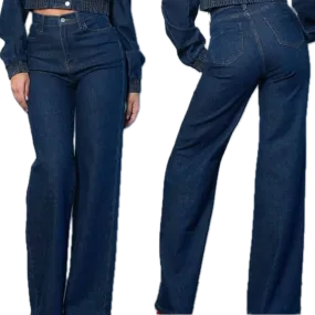 Índigo High- Rise Jeans