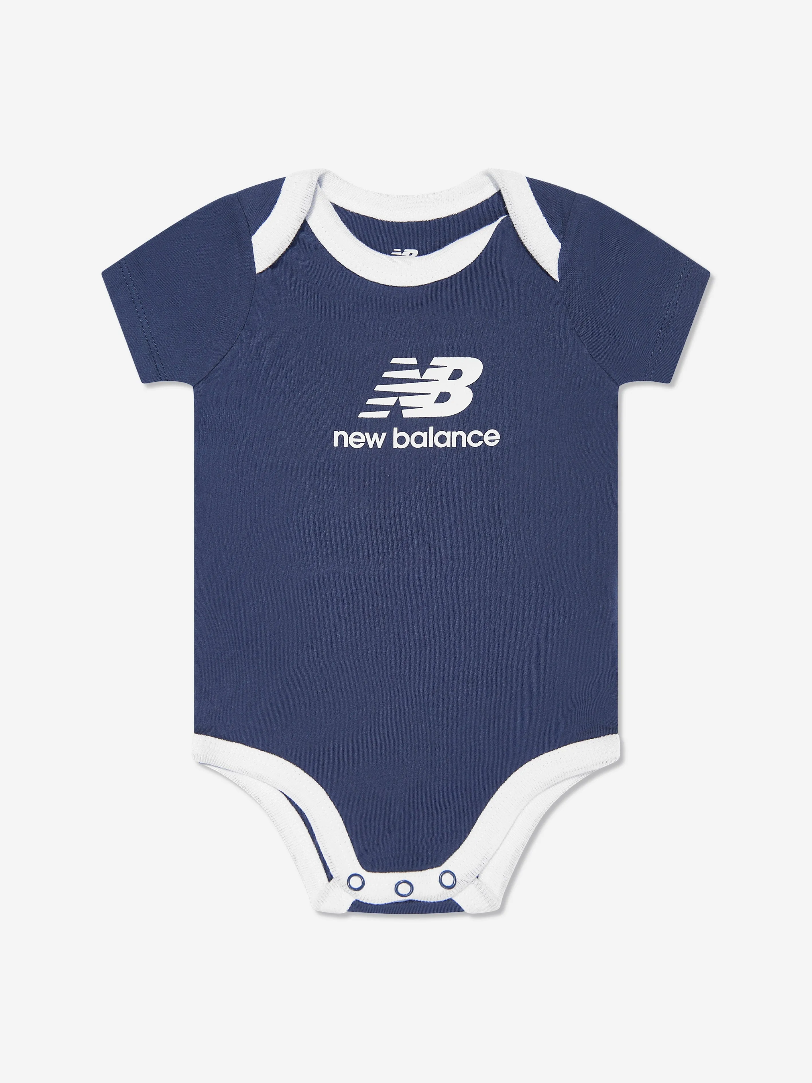 New Balance Baby Boys Bodysuit Gift Set in Navy