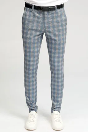 Performance Pants - Blå Rutete (Limited)