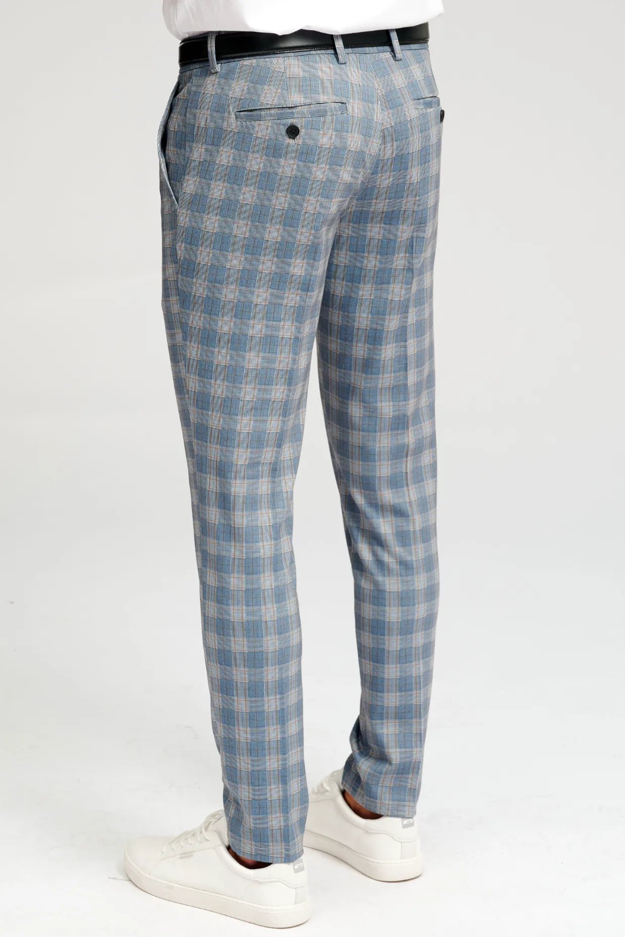 Performance Pants - Blå Rutete (Limited)