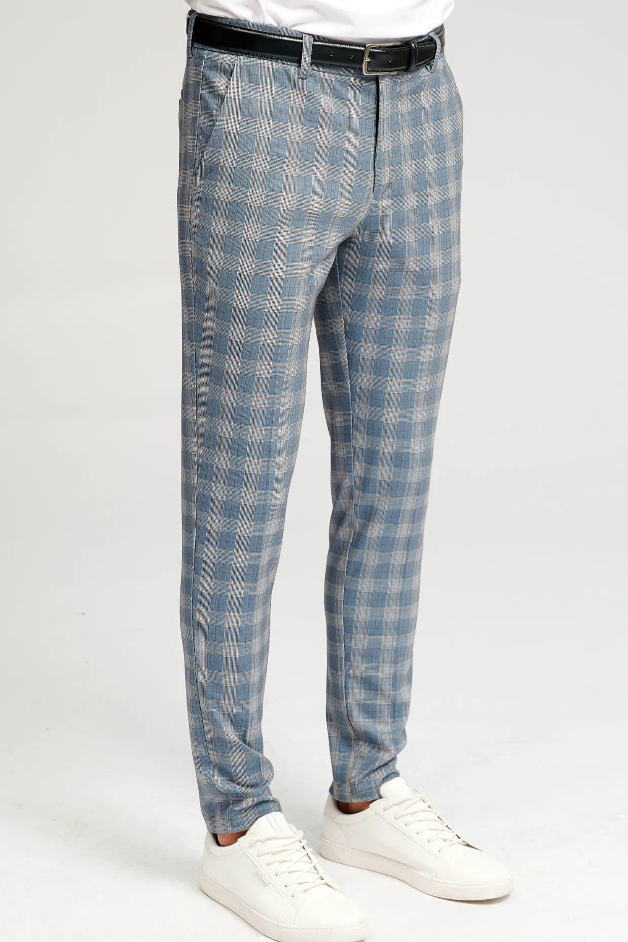 Performance Pants - Blå Rutete (Limited)