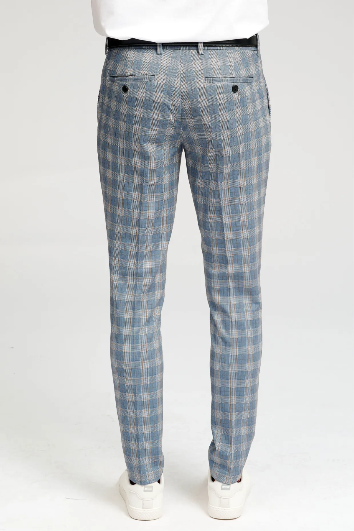 Performance Pants - Blå Rutete (Limited)