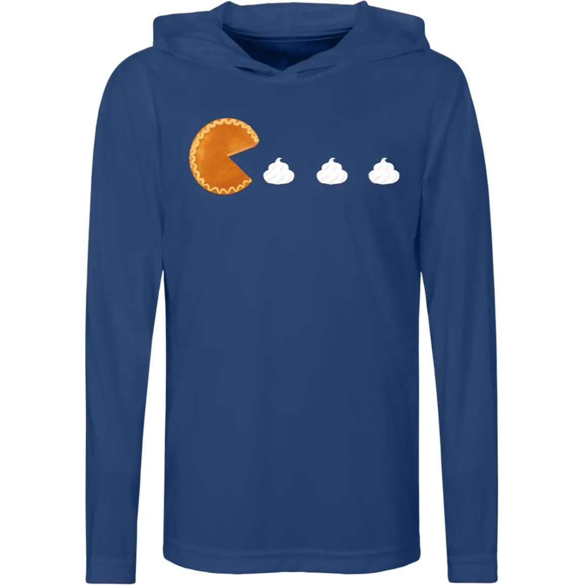 Pumpkin Pac Man -- Kids Zone Hooded Tee