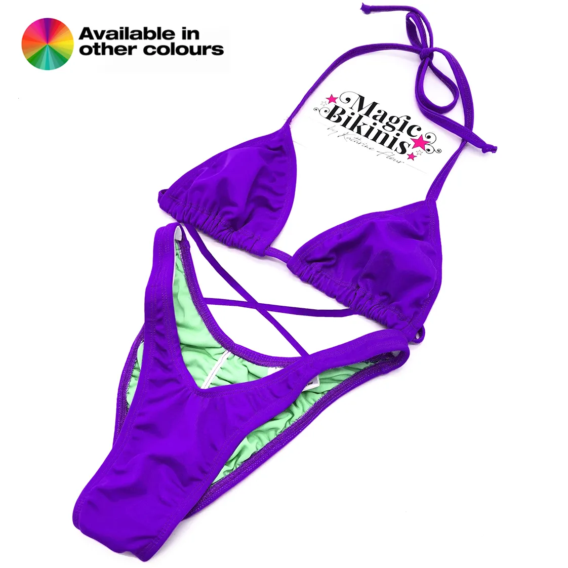 Quick Ship Posing Practice Bikini 76 Lycra Semi Pro Soft Cup