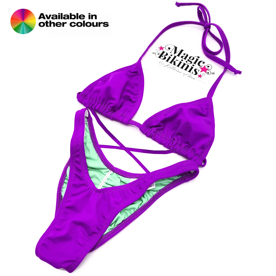 Quick Ship Posing Practice Bikini 76 Lycra Semi Pro Soft Cup