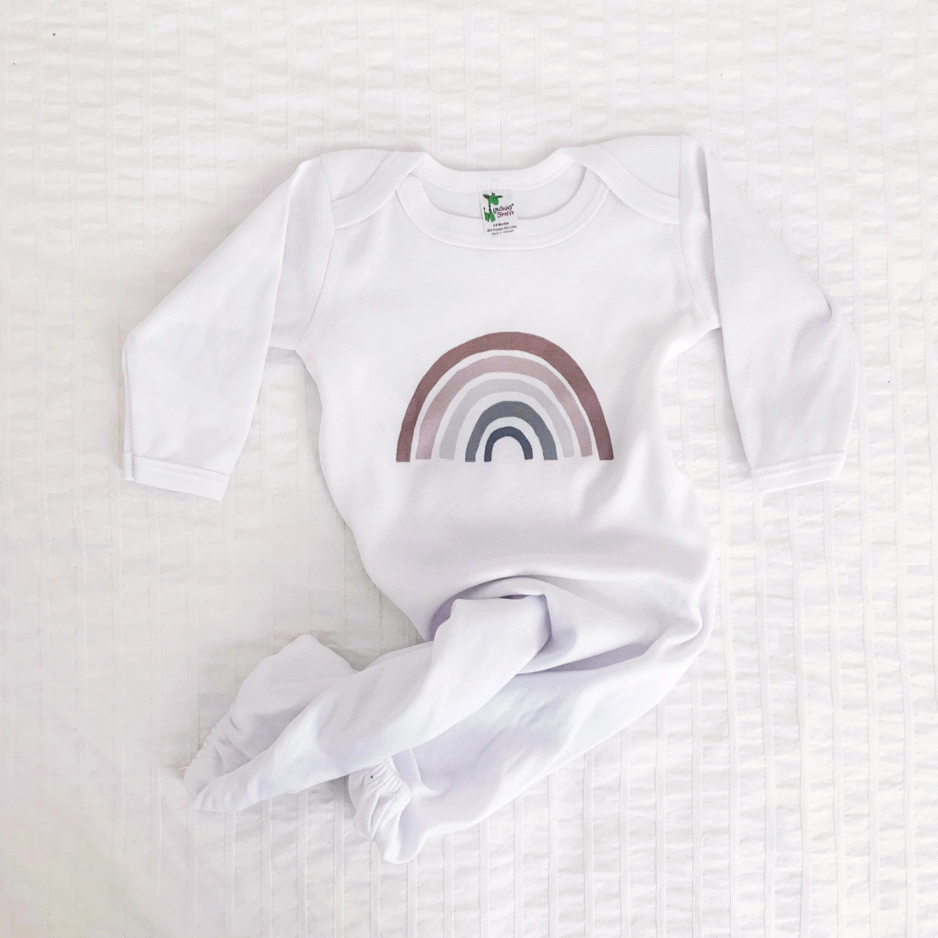 Rainbow Sleeper Gown