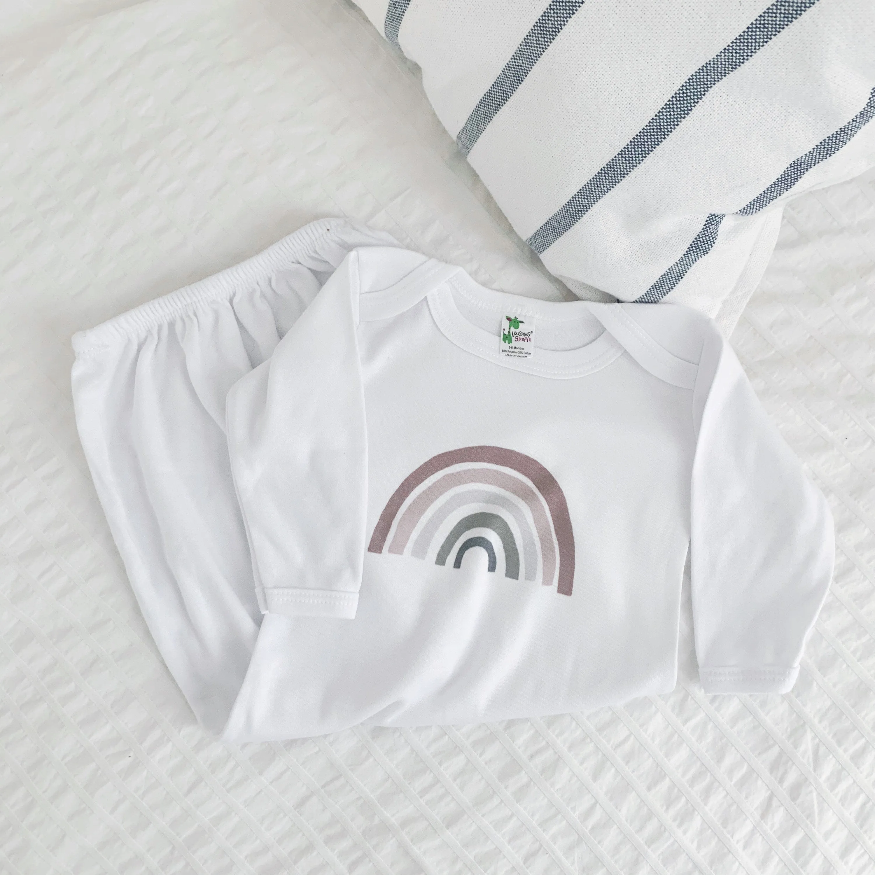 Rainbow Sleeper Gown