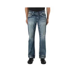 Rock Revival Men's Foliage Bootcut Jeans
