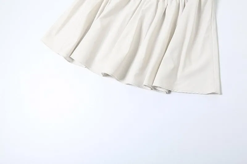 Ruched backless contrast sleeveless tube mini dress