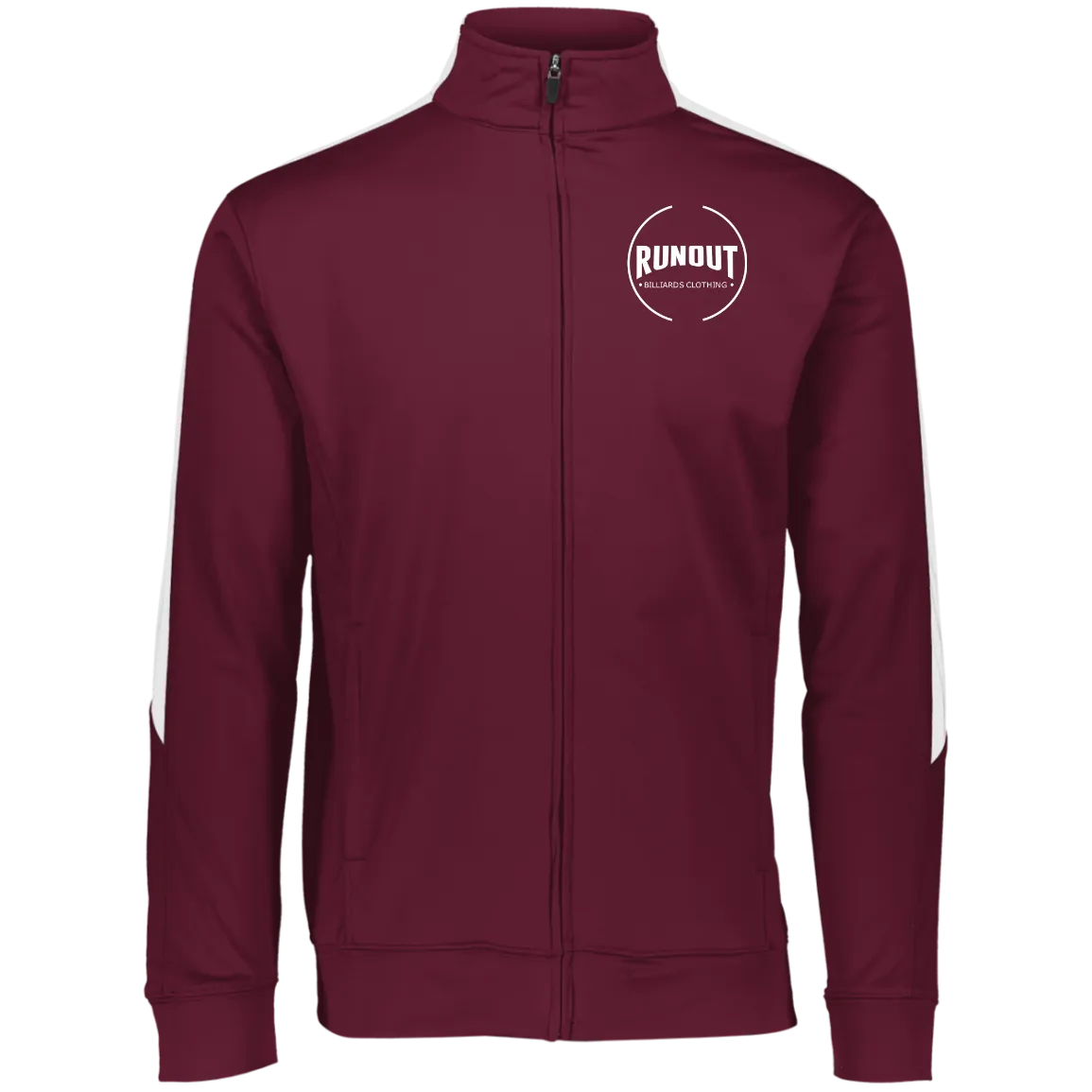 Runout Billiards Clothing - Ladies Augusta Performance Colorblock Full Zip