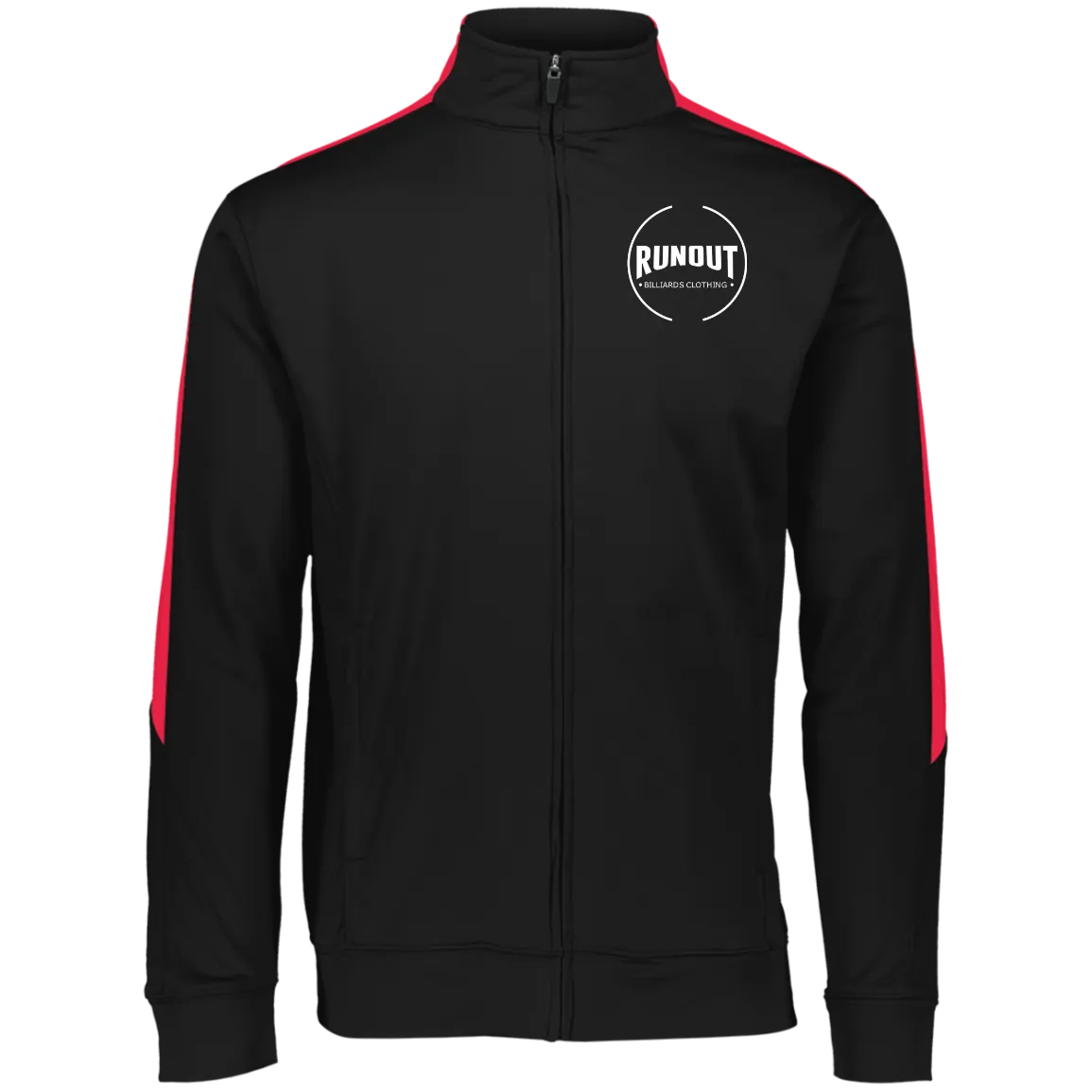 Runout Billiards Clothing - Ladies Augusta Performance Colorblock Full Zip