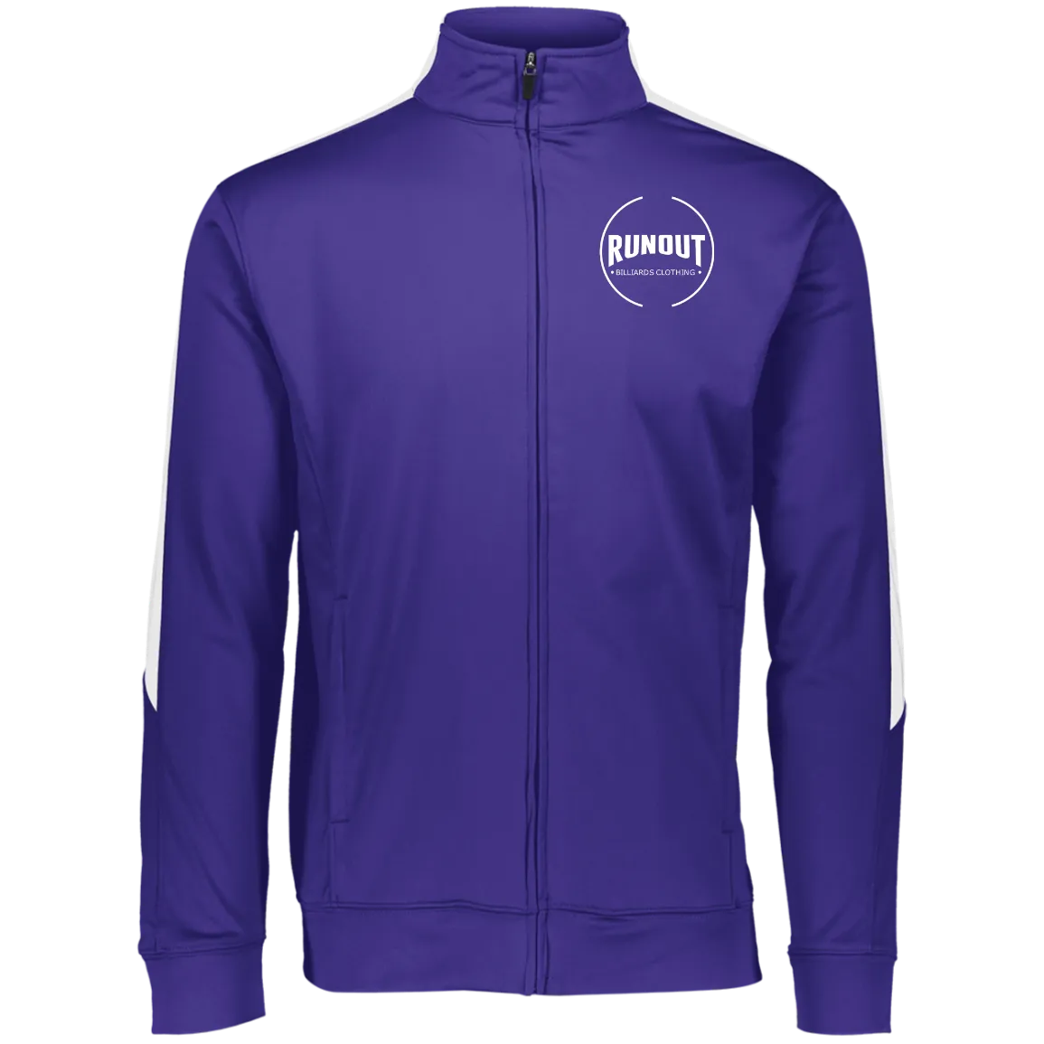 Runout Billiards Clothing - Ladies Augusta Performance Colorblock Full Zip