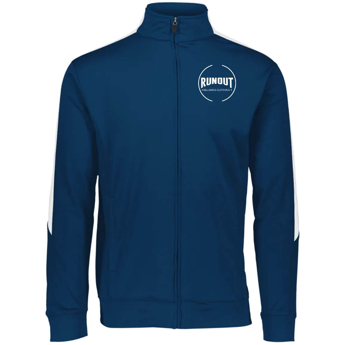 Runout Billiards Clothing - Ladies Augusta Performance Colorblock Full Zip