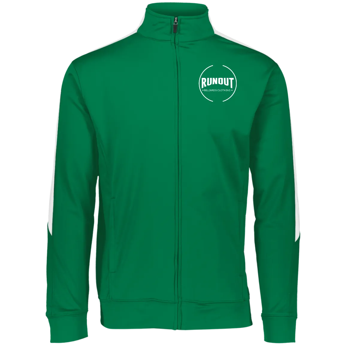 Runout Billiards Clothing - Ladies Augusta Performance Colorblock Full Zip
