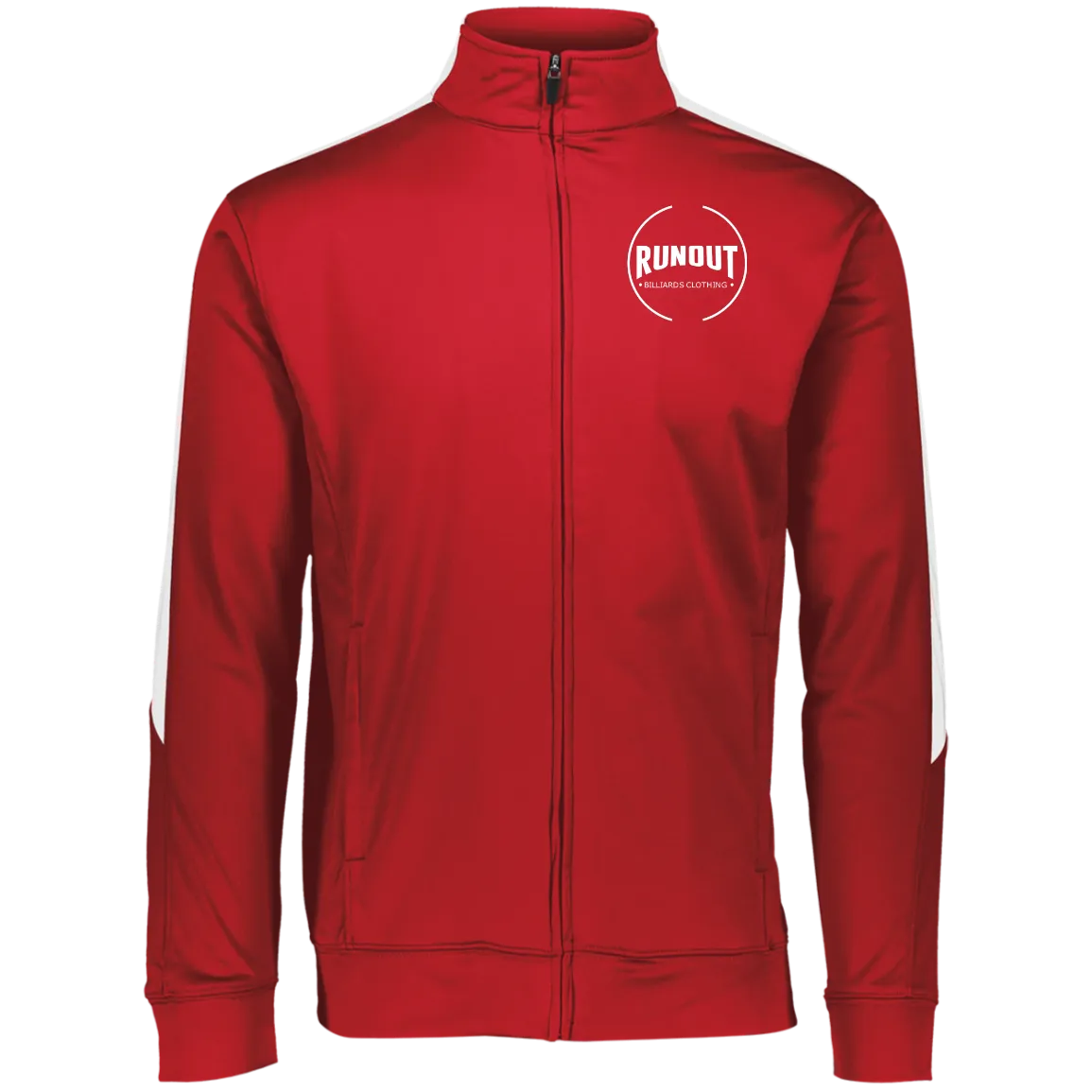 Runout Billiards Clothing - Ladies Augusta Performance Colorblock Full Zip