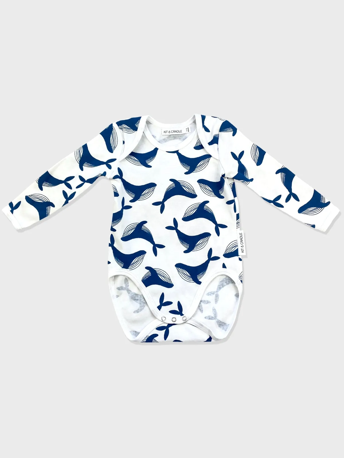 SALE Long Sleeve Bodysuit - Whale