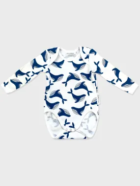 SALE Long Sleeve Bodysuit - Whale