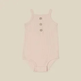 Sandshell Rib Singlet Bodysuit