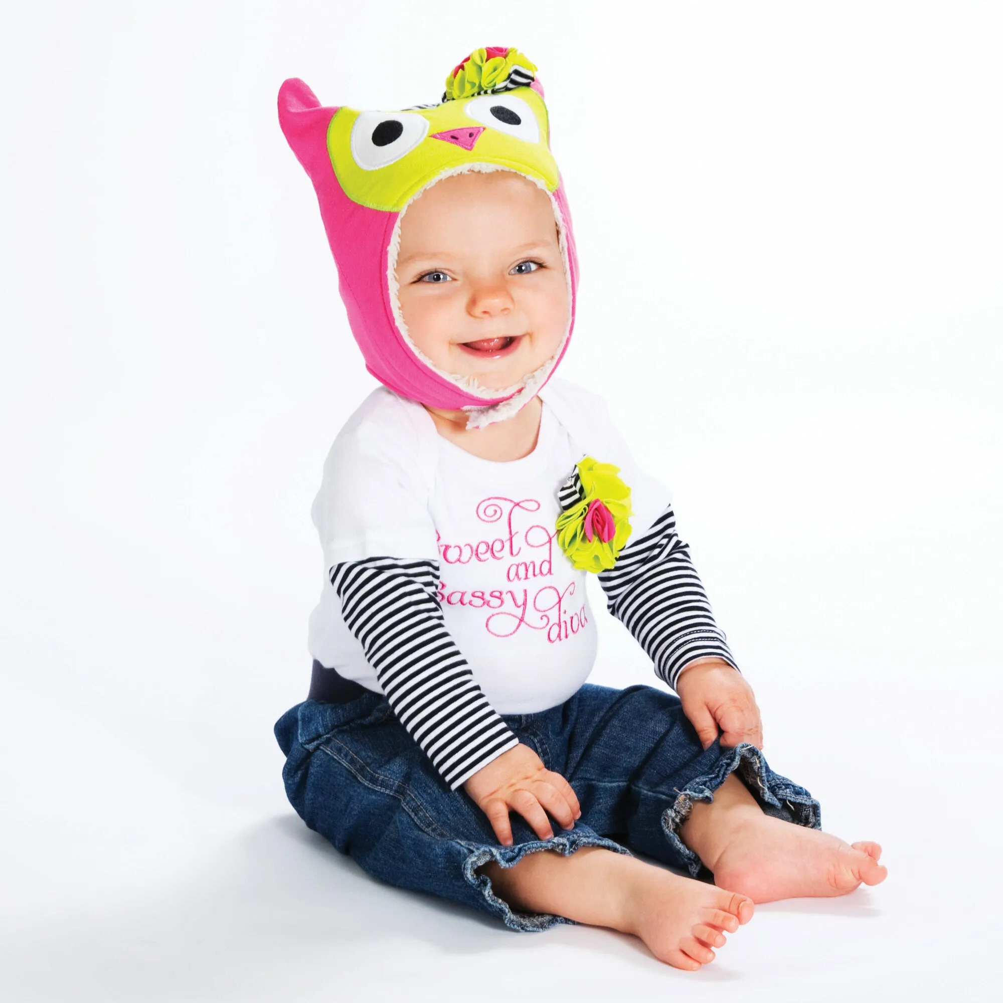 Sassy Diva Long Sleeve Onesie