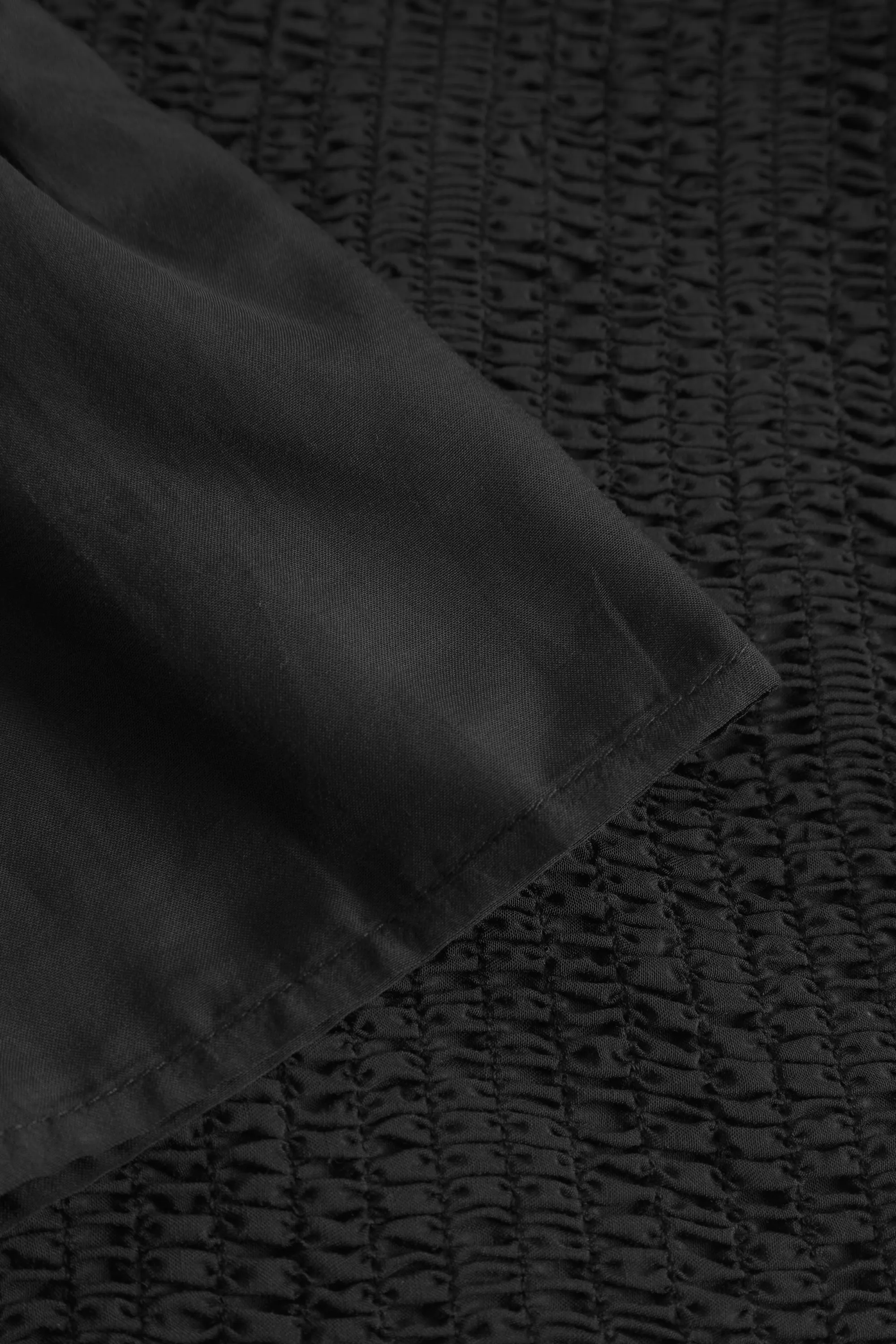 Silkey Mini Dress - Black