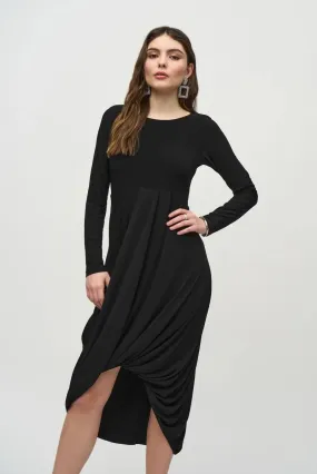 Silky Knit Cocoon Dress Style 244250