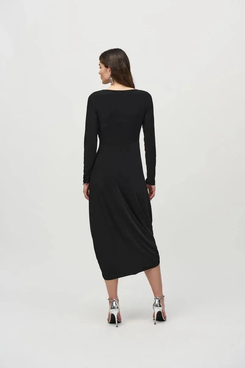 Silky Knit Cocoon Dress Style 244250