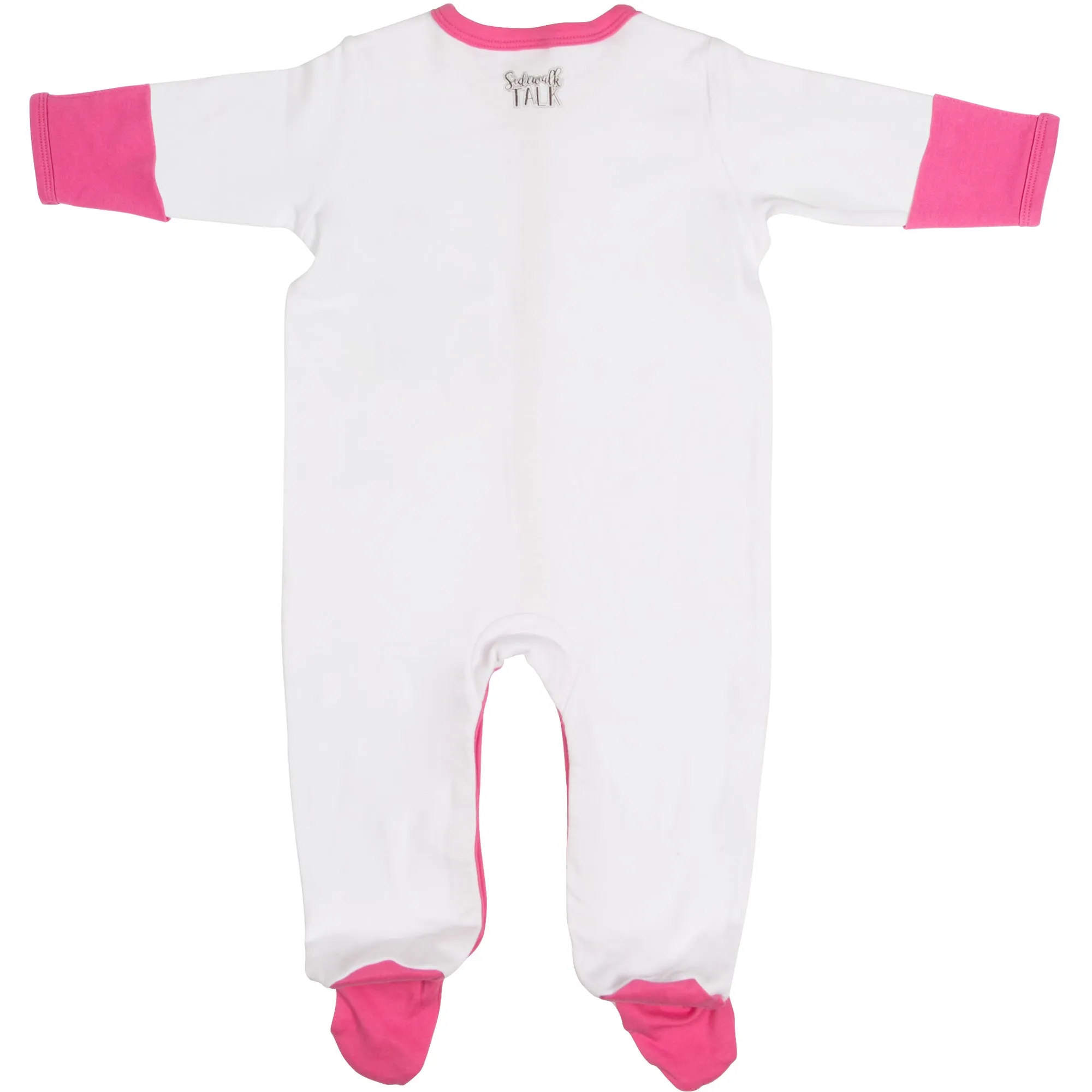 Snuggle Pink Trimmed Sleeper
