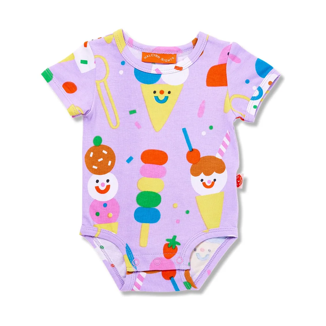 Sundae Funday Short Sleeve Bodysuit