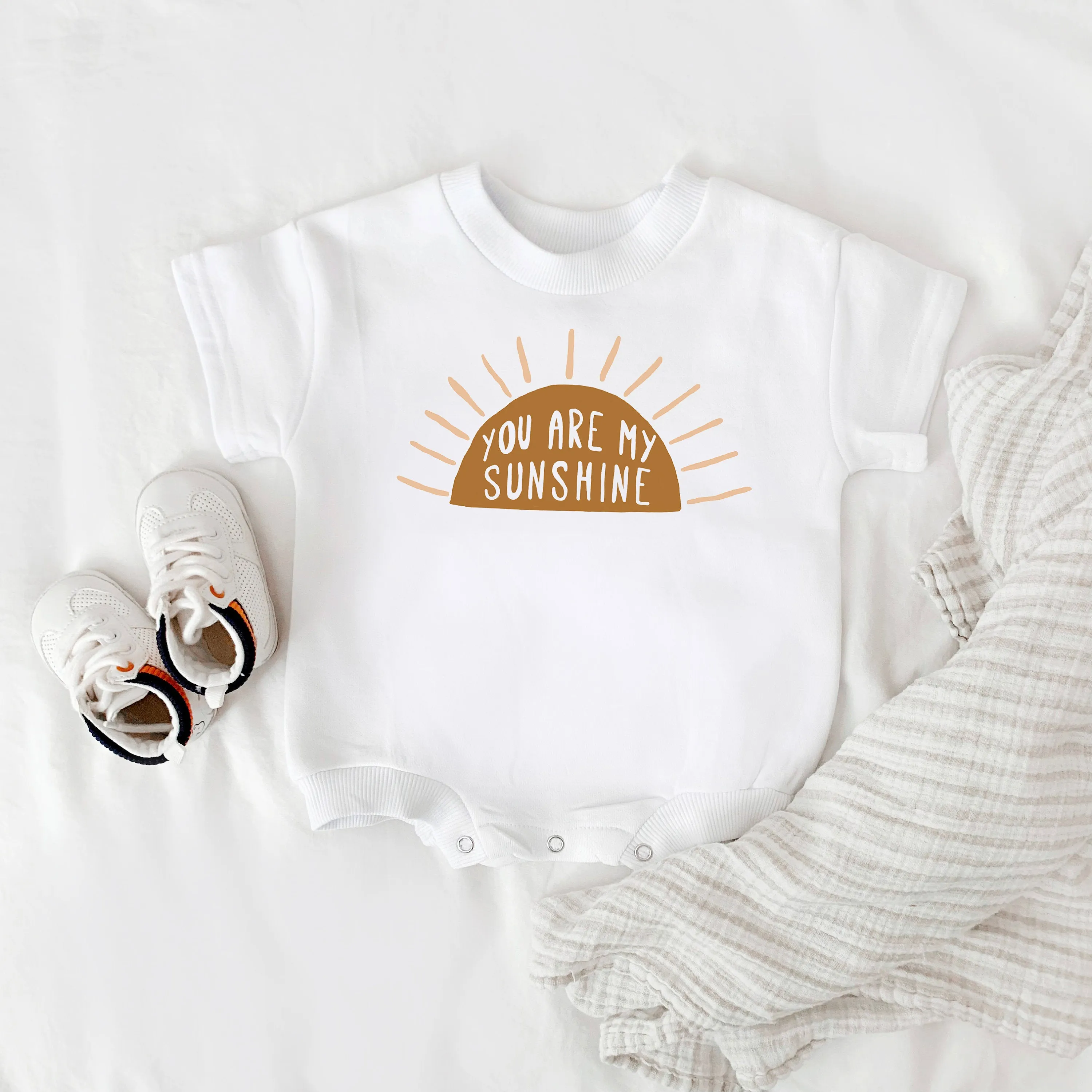 Sunshine Romper, You are My Sunshine, Gift, Sun Romper, Baby Shower Gift, New Baby, Gender Neutral, Romper, Sunrise Baby Outfit