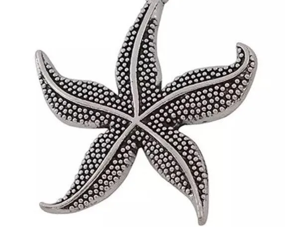 Sweater Clips Silver Starfish Sweater Clip Cardigan Clasp Star Fish Gift Gifts for Her by Fabulici